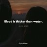 blood is thicker than water full quote