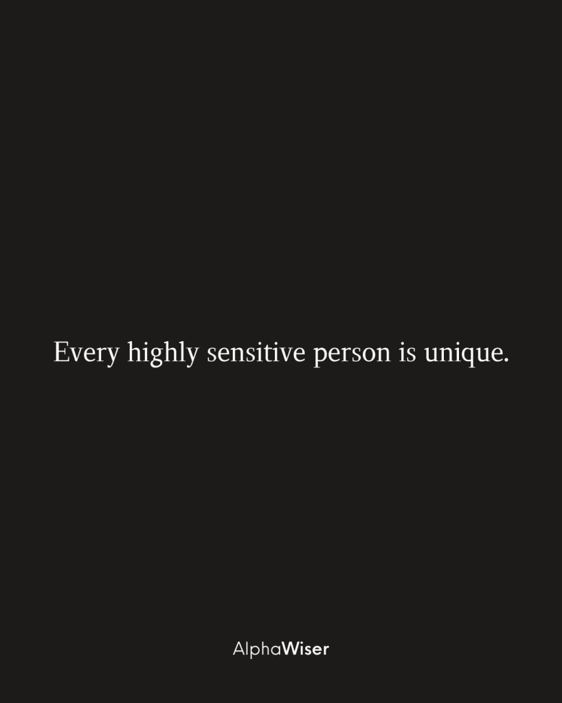 Highly Sensitive Person Quotes