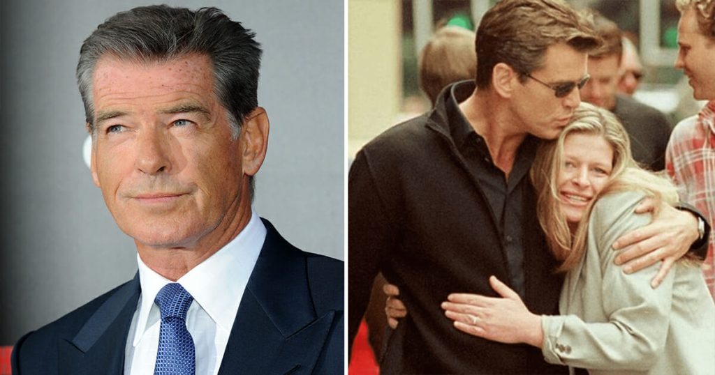 Pierce Brosnan held his daughter’s hand as he watched her die of cancer