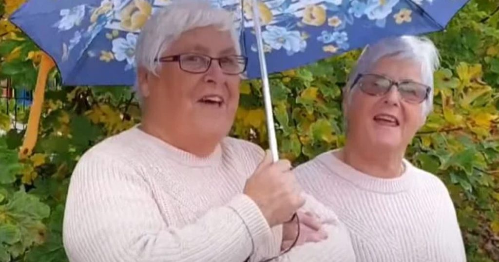 Twin sisters adopted separately at birth reunite 66 years later – then they see each other for the first time