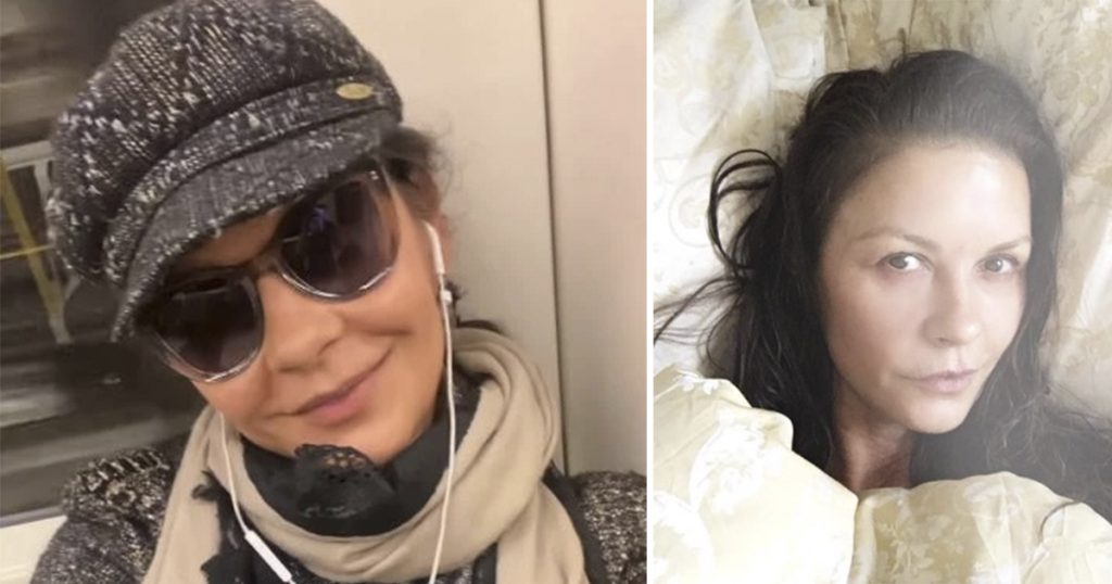 Catherine Zeta-Jone’s no make-up selfie confirms what we all knew