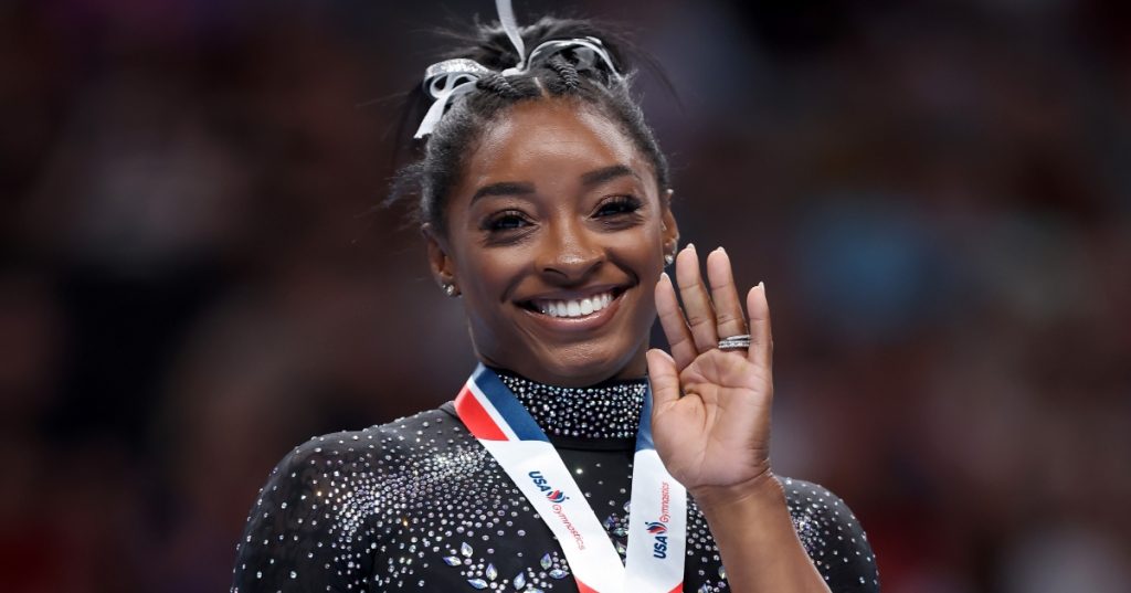 ‘OMG she’s pregnant’ – Simone Biles reveals if she is expecting after tight clothes spark rumors